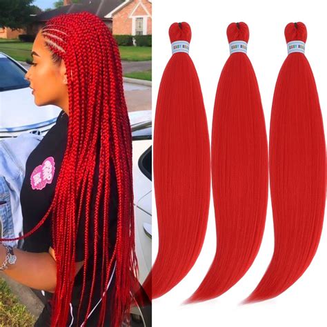 red braiding hair|divatress human braiding hair.